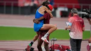 20 hours ago · gold medalists gianmarco tamberi of italy and mutaz essa barshim of qatar shared the podium after the men's high jump at the tokyo 2020 olympic games at olympic stadium.jean catuffe | getty images the duel between olympic high jumpers mutaz essa barshim of qatar and gianmarco tamberi of italy seemed destined to end in tears. Cwucvg5fqokihm