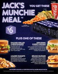 From burgers, tacos, fries, breakfast, shakes to. Jack In The Box Munchie Meal Time