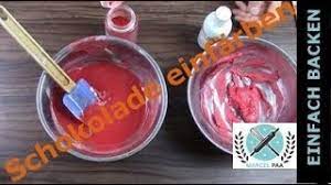 Nicht geeignet zum färben von schokolade. Schokolade Richtig Einfarben Dos And Don Ts Youtube