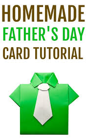 Decorate the closed envelope with some handmade paper flowers. Diy Father S Day Shirt Card Origami Shirt Tie Craft