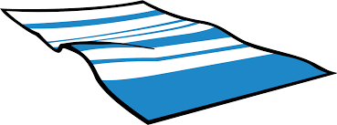 This clipart image is transparent backgroud and png format. Hopetaft Beach Towel Png Clipart