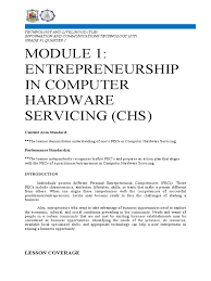 Ict9 Learning Module Entrepreneurship Educational Technology Motivation is one of the main characteristics of successful entrepreneurs but passion is needed. scribd