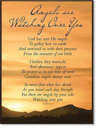 Angels Are Watching Over You Praise Plaque Angel Quotes You Poem Angel Messages