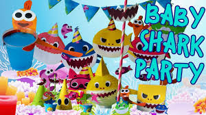 Yoga and breathing digital cards from our most popular kids card decks. Diy Baby Shark Song Theme Birthday Party Decoration Ideas Doo Doo Printable Supplies Craft 1 Year Youtube