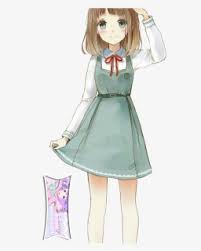 Try now to draw an anime female figure from other points of view add clothes and various other details. Cute Anime Girl Clothes Drawings Hd Png Download Kindpng