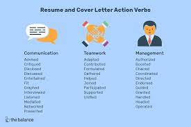 Check spelling or type a new query. Resume And Cover Letter Action Verbs