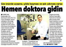 Goz Onunde Ucusma Yildiz Kaymasi Ve Isik Cakmasi Varsa Kaskaloglu Goz Hastanesi Izmir