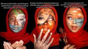 Maybe you would like to learn more about one of these? Viral Wanita Lukis Wajah Gambar Bencana Indonesia 2021 Menggetarkan Hati Berita Hits