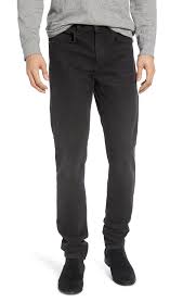 Mens Rag Bone Fit 1 Skinny Fit Jeans Size 28 Black In