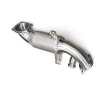 SYPES Car Stainless Steel Carbon Fiber Dual Nozzle Muffler Tip Exhaust Tips  for 2017+ Alfa Romeo Giulia