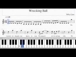 We would like to show you a description here but the site won't allow us. Miley Cyrus Wrecking Ball Easy Piano Tutorial Sheet Music With Lyrics Youtube