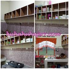 Nanti nak guna balik dah leceh nak selongkar balik.. Dengan Kudrat Wanita Aku Diy Sendiri Kabinet Dapur Gantung Blog Santai Santai Jerr