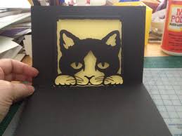 Cat In The Window Pop Up Card Diy Pop Up Cards Cat Cards Creative Cards