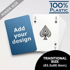 Enter text from captcha to verify you are not a bot. Plastic Playing Cards With One Side Blank For Personalization Traditional Poker Size