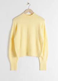 Black And Yellow Sweater Mock Neck Sweater In 2020 Sweaters Mock Neck Sweater Knitted Sweaters