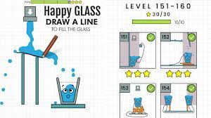 Have fun and always make the glass happy!. Happy Glass Level 151 To 160 Youtube