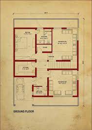House Floor Plan By 360 Design Estate 7 5 Marla House House Flooring House Floor Plans House Layout Plans 3719 square feet (346 square feet) (413 square yard) 5 bedroom house in ultra modern style.