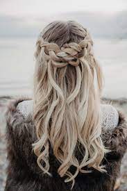 Be Inspired The Vikings Winter Wedding Love On Lake Constance Wedmania Viking Hair Hair Styles Viking Braids
