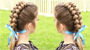 I did this look into a mohawk on my other channel and i wanted to show you how to easily achieve it with out the mohawk. Diy Dutch Infinity Braid Hair Tutorial Braidsandstyles12 Youtube