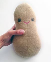 Mini Happy Peanut Plush Peanuts Plush Kawaii Pillow Happy Baby