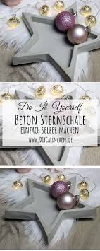 Diy Betonschale Stern In Wenigen Schritten Selber Machen Weihnachten Tolle Weihnachtsdeko Selber Machen Weihnachten Selber Machen
