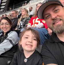 I took my oldest to his first NFL game to watch his favorite team, the  @raiders . The game, incredible. The fans, super welcoming to this Iowa  family and let's just say