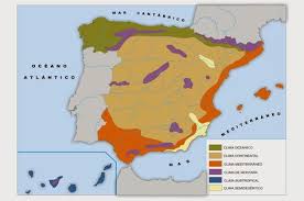 Tiempo Y Clima En Espana Clima En Espana Tiempo Atmosferico Y Clima Mapa Fisico De Espana