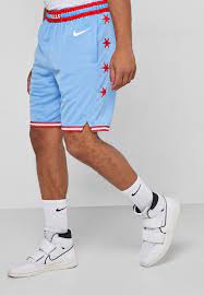 Buy Nike Blue Chicago Bulls Swingman Shorts For Men In Mena Worldwide