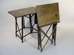 Charles Allen Jones Hatherley Patent Campaign Furniture A C 1900 Hatherley Patent Unusual Lattice Style Folding Table Book Rest Easel Music Portfolio Sta