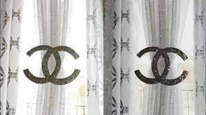 Diy Curtain Tieback Idea Chanel Curtain Tieback Idea Curtain Tie Backs Diy Diy Curtains Chanel Room