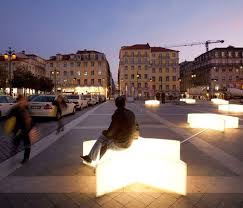 Lisbon Christmas Lights By Pedro Sottomayor Jose Adriao And Adoc Urban Lighting Urban Furniture Design Urban Furniture