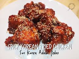 .chilli spicy sweet chilli sweet chilli coconut milk marion's original marinades balinese coconut turmeric classic japanese teriyaki honey soy garlic sticky chilli ginger thai spicy. Spicy Korean Fried Chicken Menggunakan Sos Korea Adabi Pedas