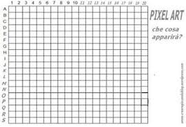 Pixel Art Fogli Per Crearla 2 Misure Da Stampare Perfetti Anche Per Battaglia Navale Crearegiocando Pixel Art Battaglia Navale Carta Quadrettata