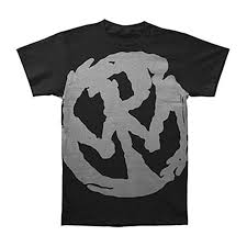 Rockabilia Pennywise Mens Grey Discharge Slimfit Slim Fit T Shirt Black