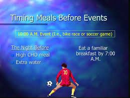 Players are required to expend maximum energy on 50 to 75 plays per game. Sports Nutrition Topics Covered N Carbs To Go And Keep Going N Protein To Promote Training N Time Out For A Drink N Nutrition Before And During Exercise Ppt Download