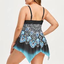 Amazon.co.jp: レディース水着 プラスサイズ 女の子用水着 タイダイ スイムドレスとレディースボトムビキニ 2点 ビーチウェア水着 (色  : A、サイズ : XXXX-Large コード) (A XXX) : ファッション