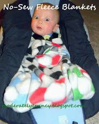 No Sew Car Seat Blanket And Tie Blanket Tutorial Easy And Cute Christmas Or Baby Shower Gift No Sew Blankets Diy Baby Gifts Diy Baby Stuff