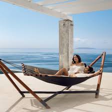 Unleash your inner child in the fun and fabulous crua hoverchair. Luxury Hammock With Stand Double Hammock And Stand Lujo Living In 2020 Hammock Free Standing Hammock Outdoor Furniture Plans