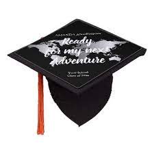 Adventure Fun World Map Graduation Cap Topper Zazzle Com In 2020 Graduation Cap Toppers Graduation Cap Diy Graduation Cap