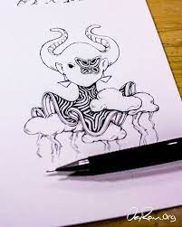 Nft Art Avatar Collectible Project Jeyram Spiritual Art In 2021 Spiritual Art Art Ink Illustrations