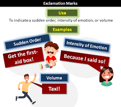 Exclamation Mark When To Use An Exclamation Mark