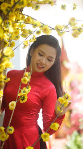 All Sizes Tet 2018 Lunar New Year In Saigon Vietnam Flickr Photo Sharing Ao Dai Vietnamese Long Dress Saigon Vietnam