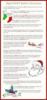 It was anonymously published in 1823. 10 Best Printable Right Left Christmas Game Twas The Night Before Printablee Com