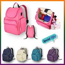 Backpack Style Baby Diaper Bag With Many Compartments Which Work Really Well For Organizing Everything This Ba Diaper Bag Backpack Baby Diaper Bags Diaper Bag