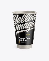 Download Glossy Paper Coffee Cup Mockup Front View High Angle Shot Paper Coffee Cup Mockup Free Psd Mockup PSD Mockup Templates