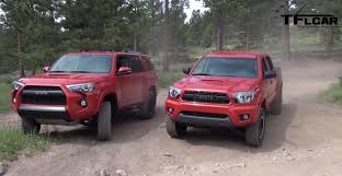 Used 2019 toyota tacoma trd off road with 4wd. Suv Vs Truck Toyota 4runner Vs Toyota Tacoma Review