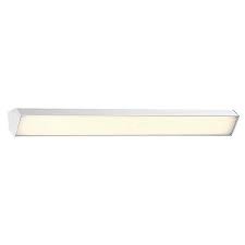 But wander into your local hardware store and if you have the space for them, mount two vertical fixtures, or sconces, on either side of the mirror. Dweled Revel Led Bathroom Vanity Wall Light Ws 82919 Al Size 19