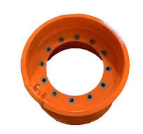 Supplier Price 25-22.00/3.0 Steel 3 Pieces OTR Wheel Rim Parts Lock Ring  Flange Gutter Back Section for 26.50-25