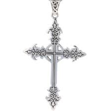 Double Cross Necklace