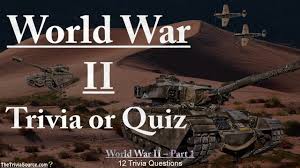 After the horrors of world war i, no one wanted war. World War Ii Trivia Quiz Part 1 Youtube